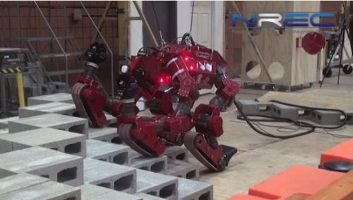 Робот-обезьяна CHIMP будет участвовать в DARPA Robotics Challenge