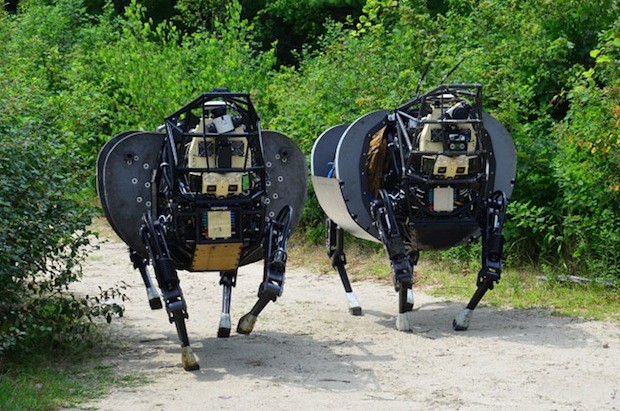 Boston Dynamics разрабатывает “роботов мулов” LS3.