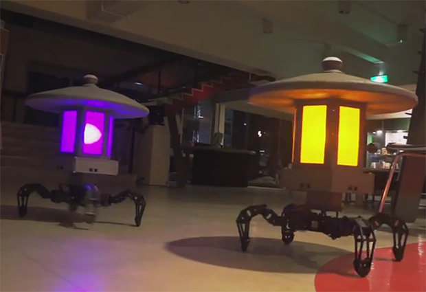Роботы светильники – прекрасное дополнение к Вашему саду!