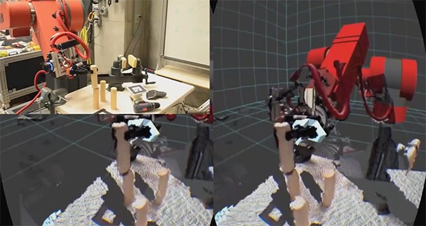 Погружение в виртуальную реальность позволит контролировать роботов