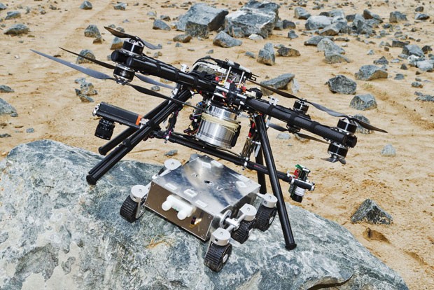 Сможет ли «дрон»  привести в действие «ровера» на Марсе?