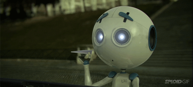 Короткометражный фильм: одинокий робот, ищущий друзей. Все оказывается совсем не так.