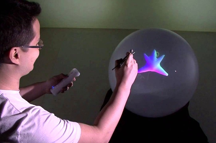Spheree - сферический дисплей с 3D-перспективой