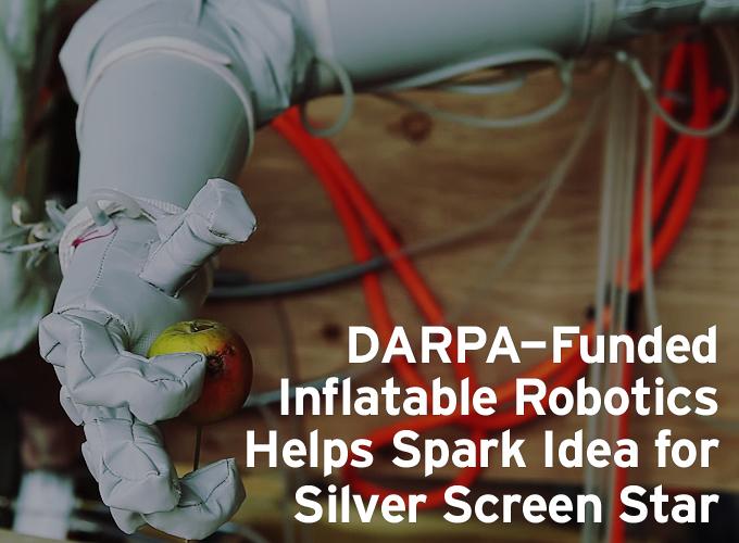 Надувные роботы DARPA послужили идеей для индустрии кино