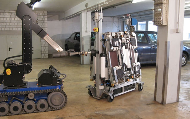 Группа роботов может припарковать ваш автомобиль
