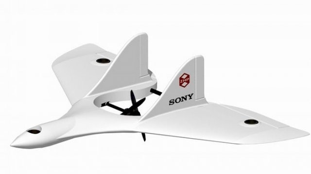 Sony Aerosense представила прототип БПЛА вертикального взлета и посадки