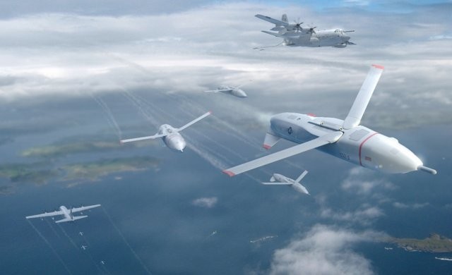 DARPA Gremlin – проект роя дронов сбрасываемых и собираемых самолетом